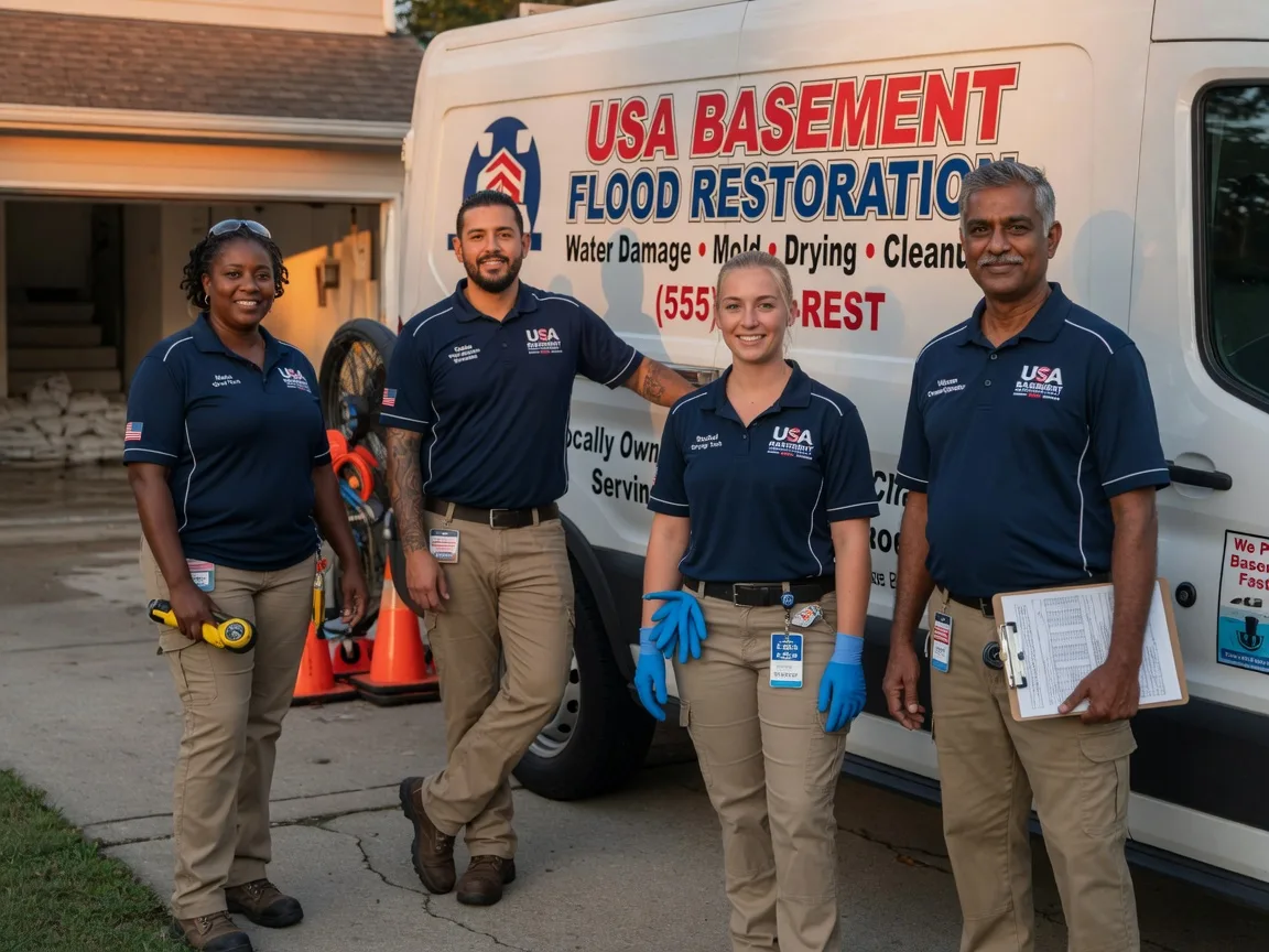 Basement Flood Cleanup company in Valentines, VA